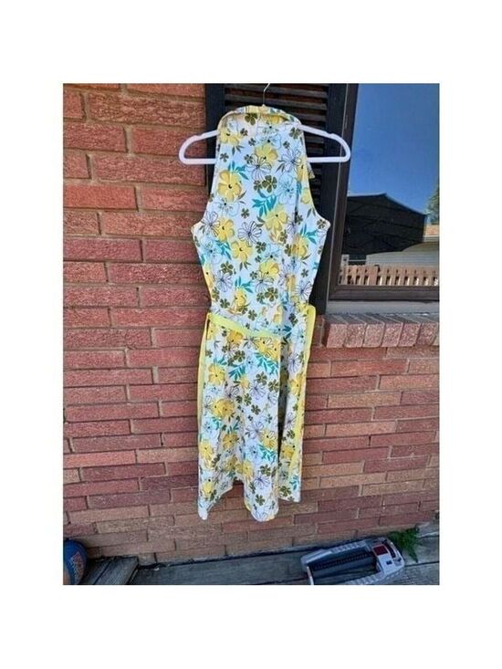 Scarlett Dresses & Skirts - Sunny summer dress white yellow blue green 13 14 Macy's